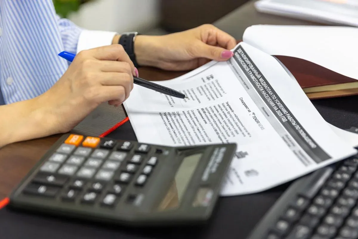 Analyse de documents financiers avec une calculatrice